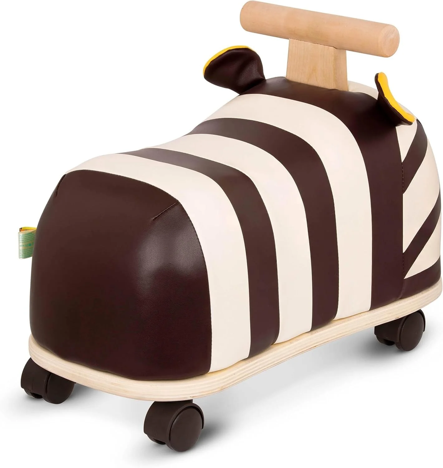 360-Degree Rotating Wheel Zebra Ride-On Toy for Active Toddlers 18+ Months - Image 9