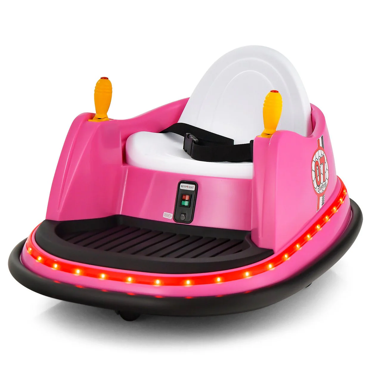 360 Degree Spin Race Bumper Car for Kids with Remote Control - 12V Vehicle Ride-On Toy - Image 10