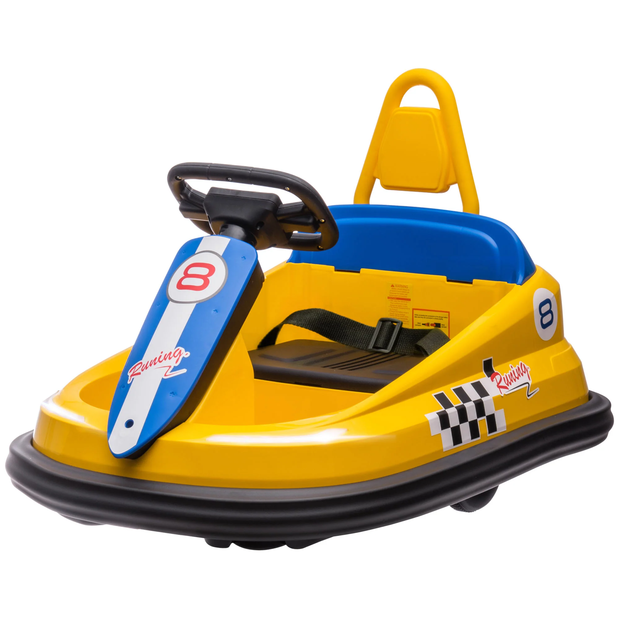 360° Rotating Electric Bumper Car for Kids - Fun Ride On Toy with 6V Battery - Image 16