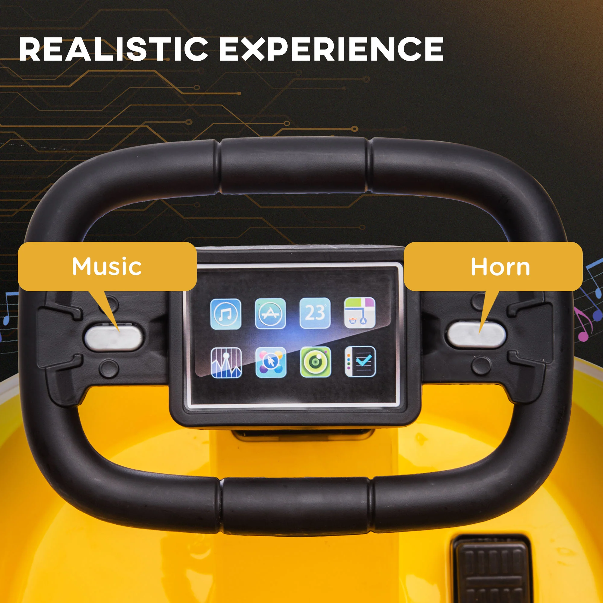 360° Rotating Electric Bumper Car for Kids - Fun Ride On Toy with 6V Battery - Image 18