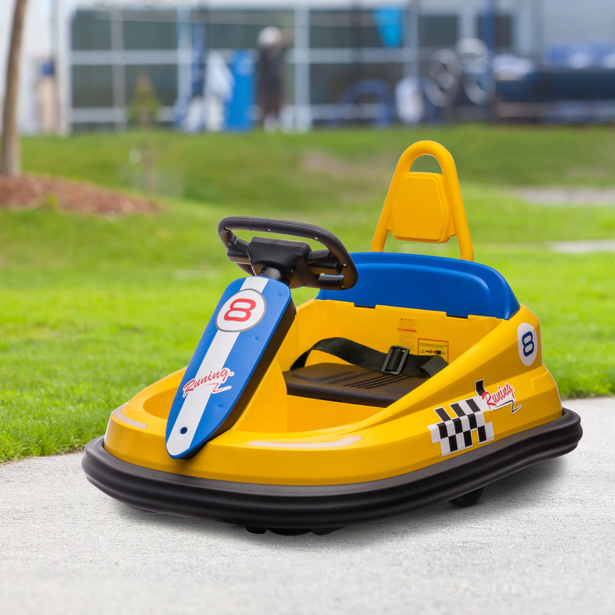 360° Rotating Electric Bumper Car for Kids - Fun Ride On Toy with 6V Battery - Image 21