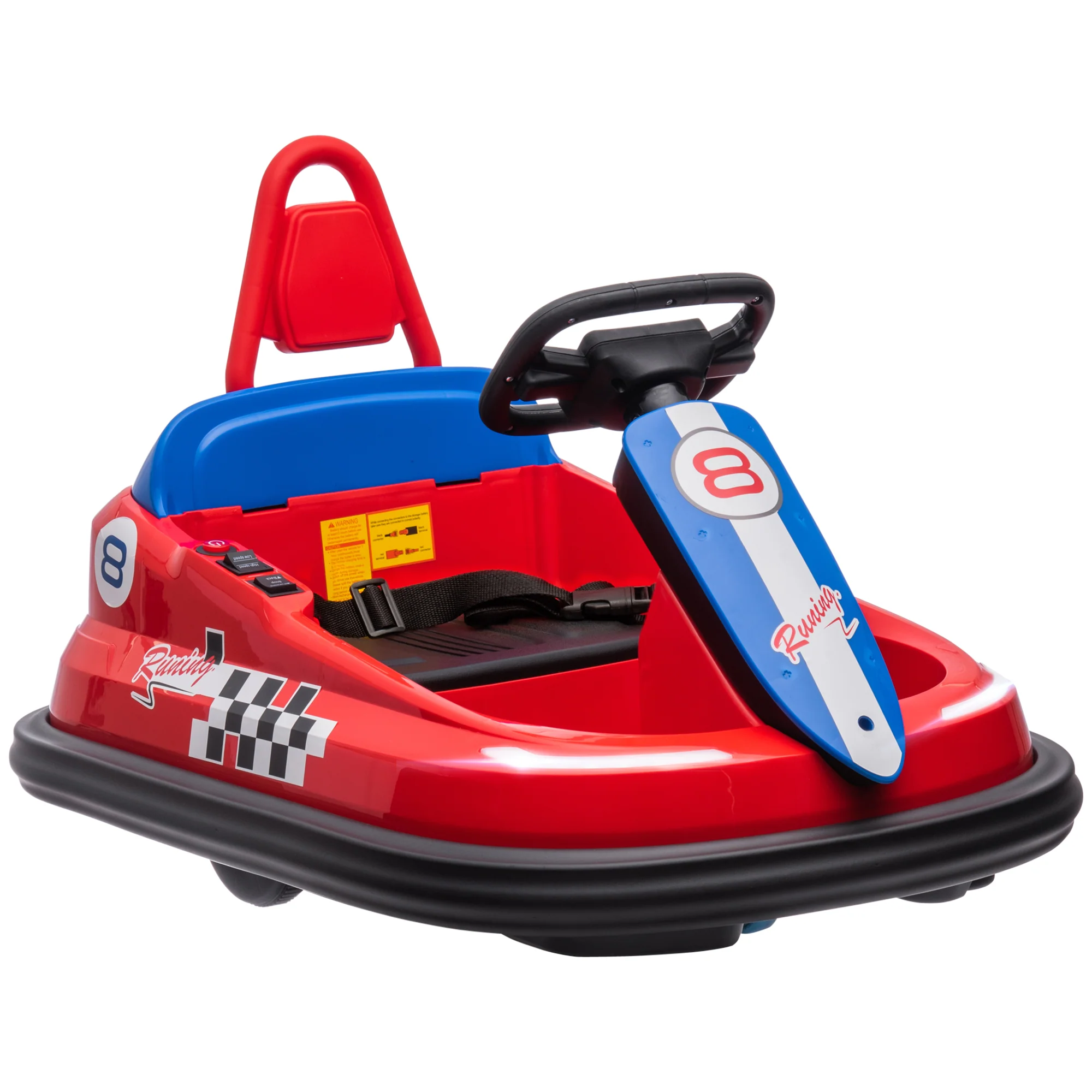 360° Rotating Electric Bumper Car for Kids - Fun Ride On Toy with 6V Battery - Image 26