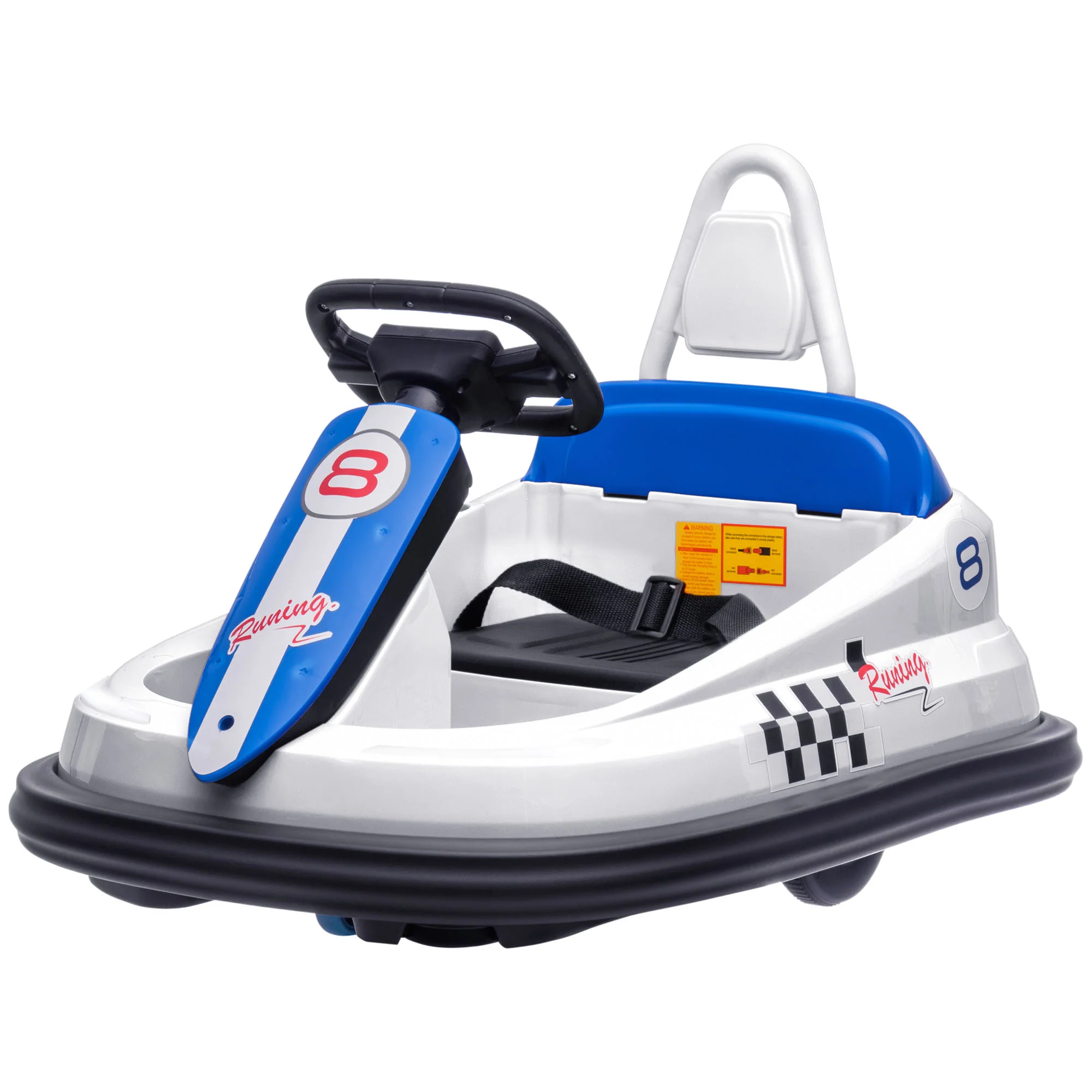 360° Rotating Electric Bumper Car for Kids - Fun Ride On Toy with 6V Battery - Image 5
