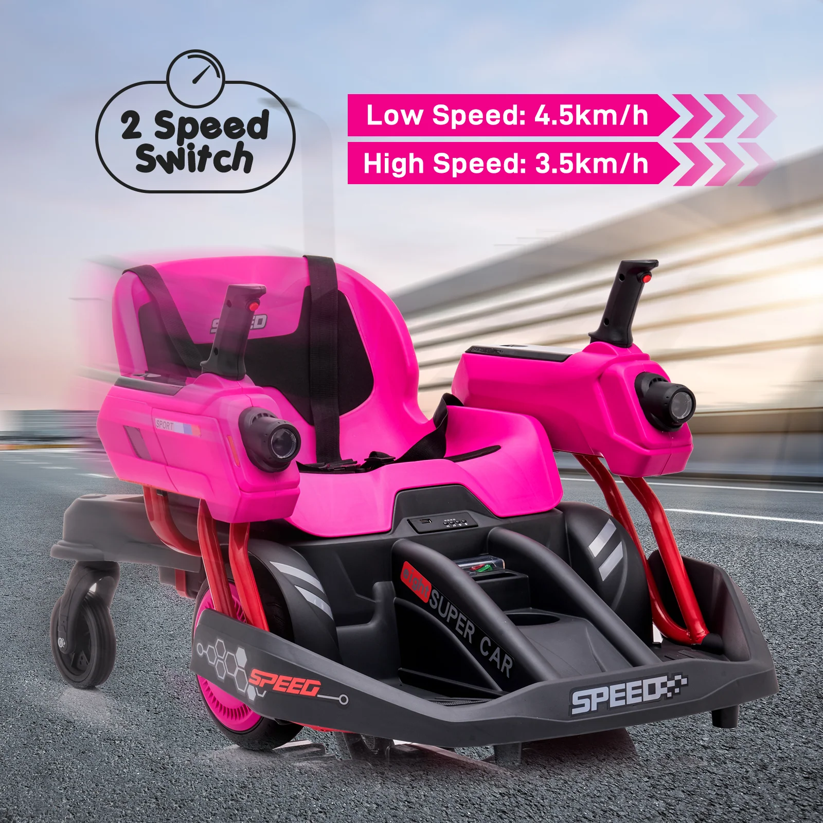 360° Rotating Mecha Car for Kids with 4WD and 2.4G Remote Control - Image 4