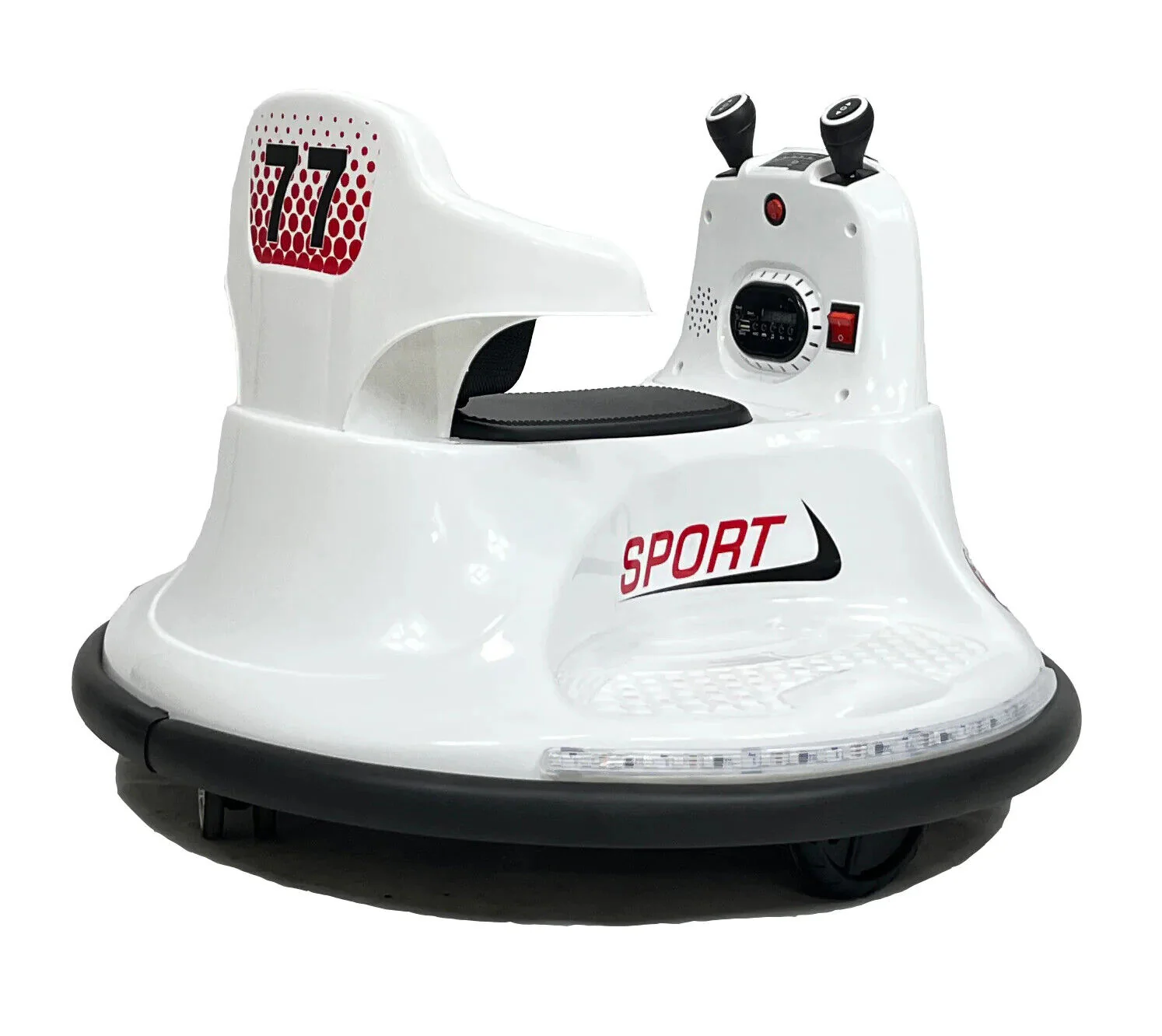 360 Spin Electric Ride-On Bumper Car for Kids with Remote Control - Ages 2-5 - Image 4
