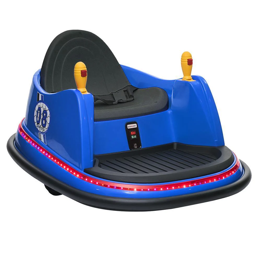 360 Spin Music Bumper Car: Electric Battery Powered Ride-On Toy for Kids (6V) - Image 8