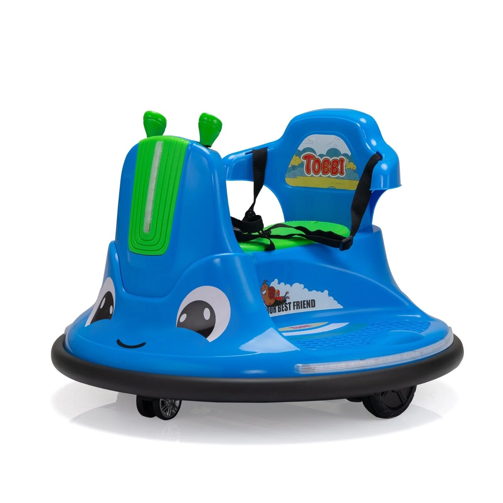 360° Spinning Bumper Car Electric Vehicle with Remote Control and Lights - Image 4
