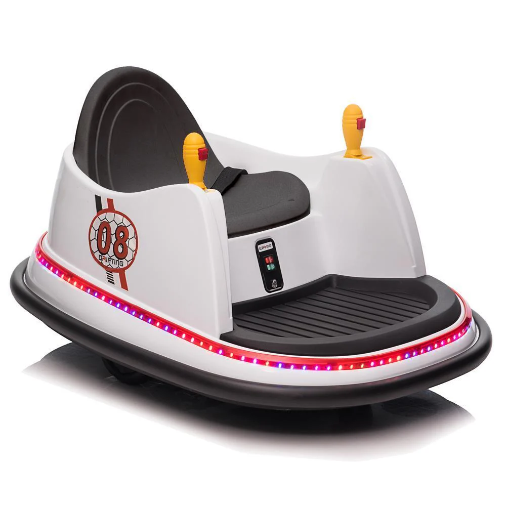 360° Spinning Electric Bumper Car for Kids with Remote Control and MP3 Player - Image 10