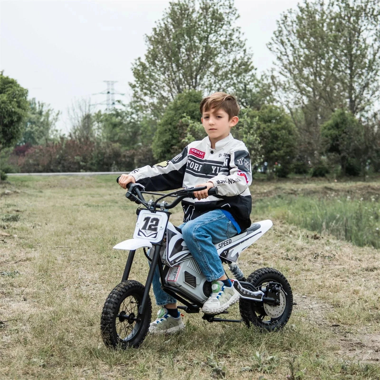Magic Cars 36V Electric Dirt Bike with Brushless Motor - Image 2