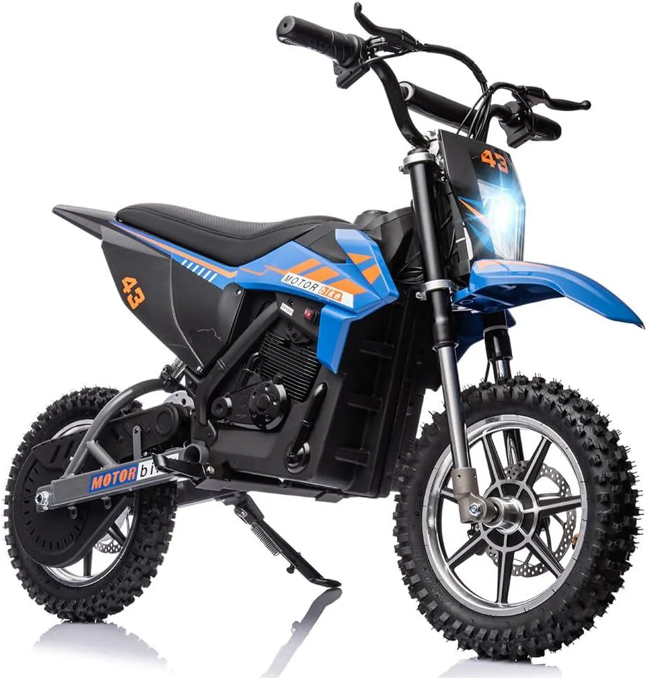 36V 500W Electric Off-Road Dirt Bike for Kids with Disc Brakes - Image 6