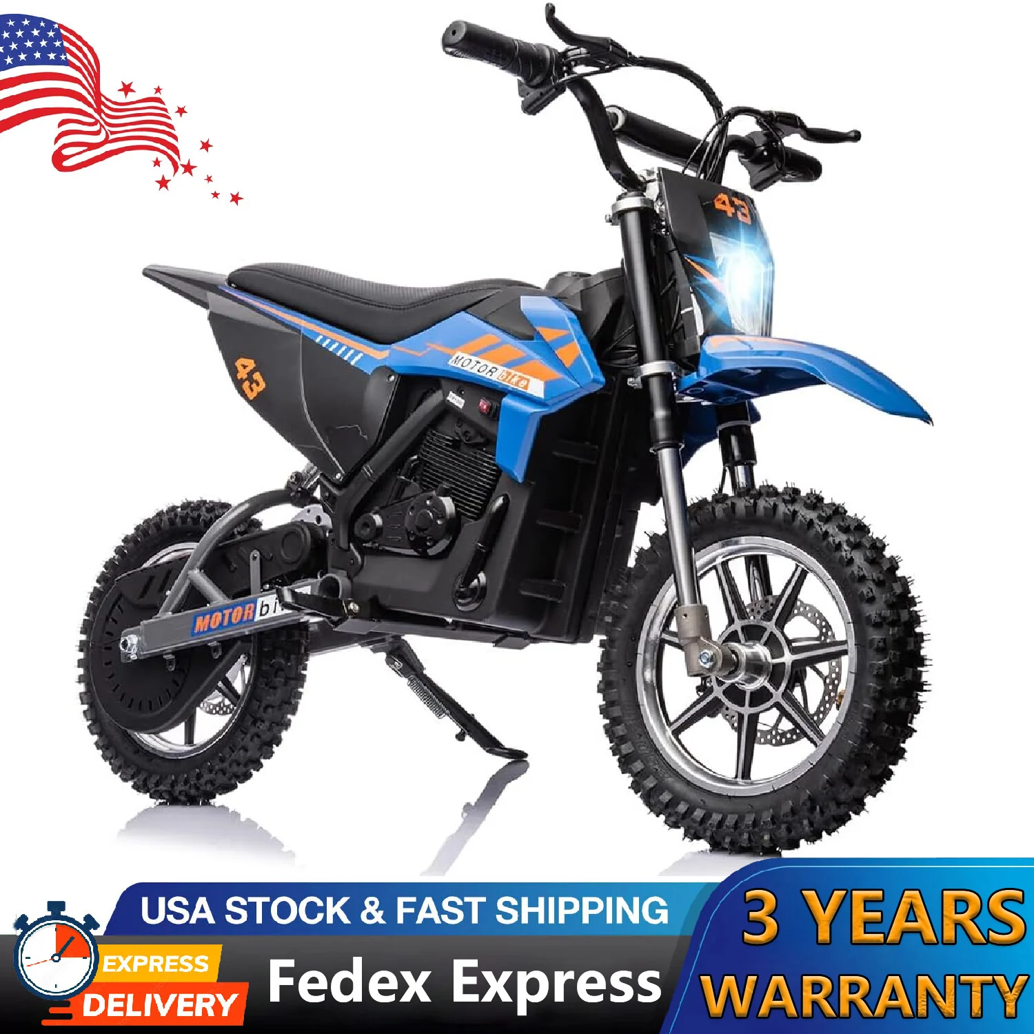 36V Electric Battery-Powered Off-Road Ride-On Motorcycle for Kids - Image 18
