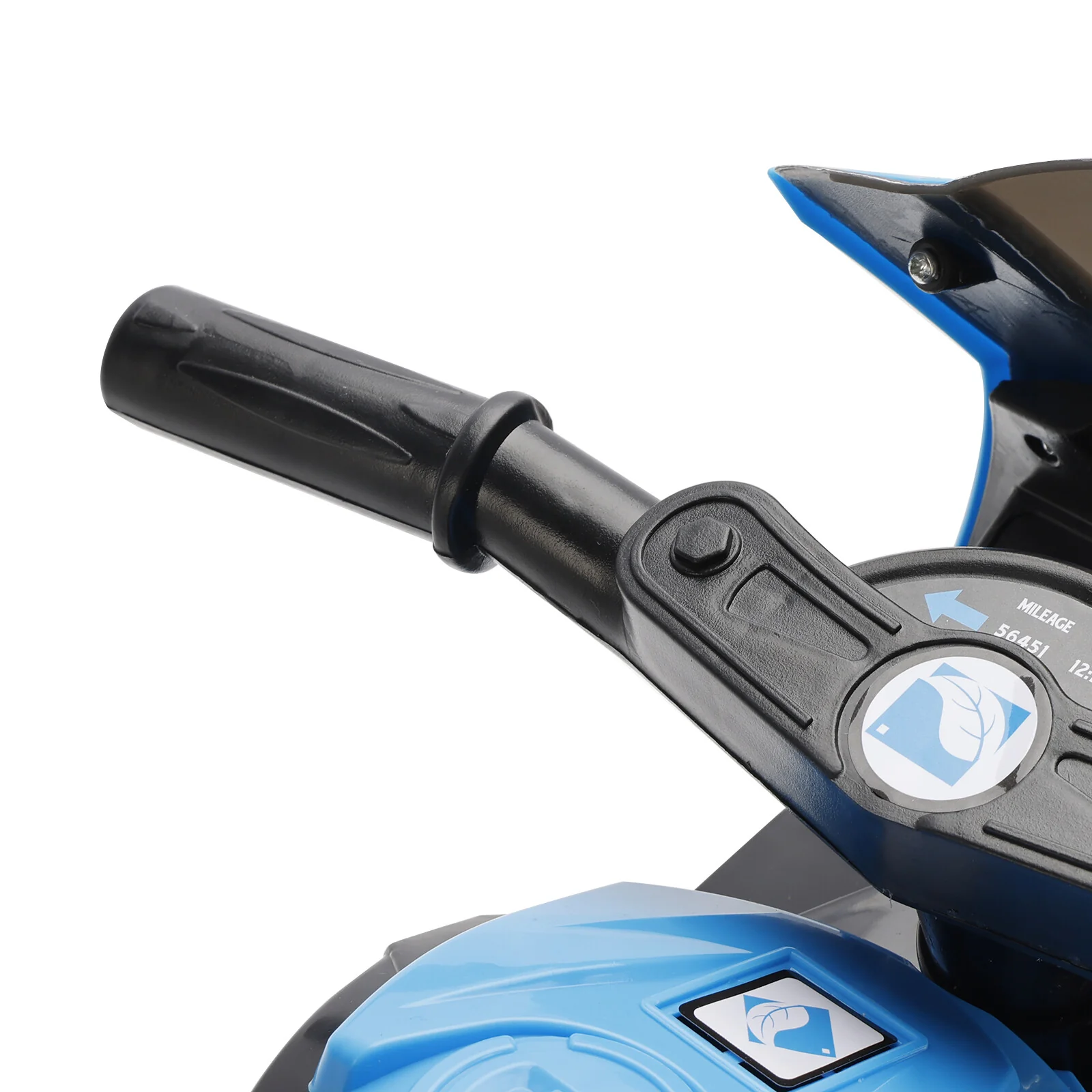 3-Wheel 6V Electric Ride-On Motorcycle for Kids with Remote Control and LED Lights Blue - Image 8