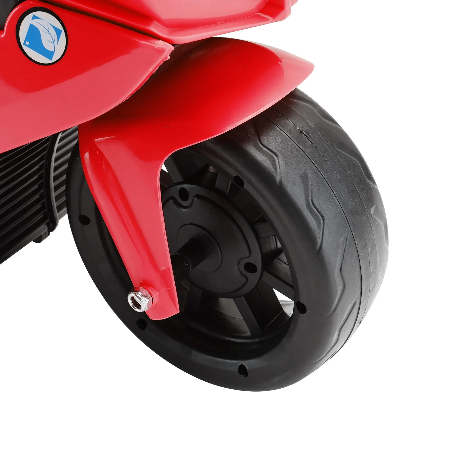 Red 3-Wheel 6V Electric Motorcycle Toy for Kids with Remote Control and LED Lights - Image 7