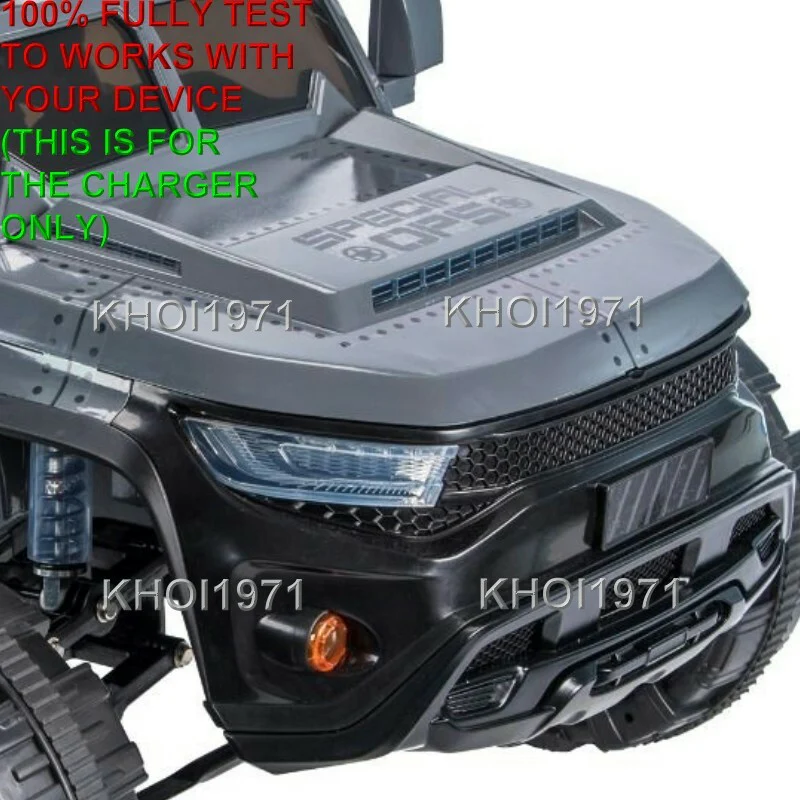 4-Foot Wall Charger AC Adapter for 12V Ride-On Monster Truck Battery - Image 4