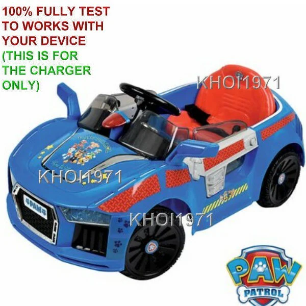 4 FT AC Wall Charger Adapter for Paw Patrol E Cruiser Chase Ride-On - Image 3