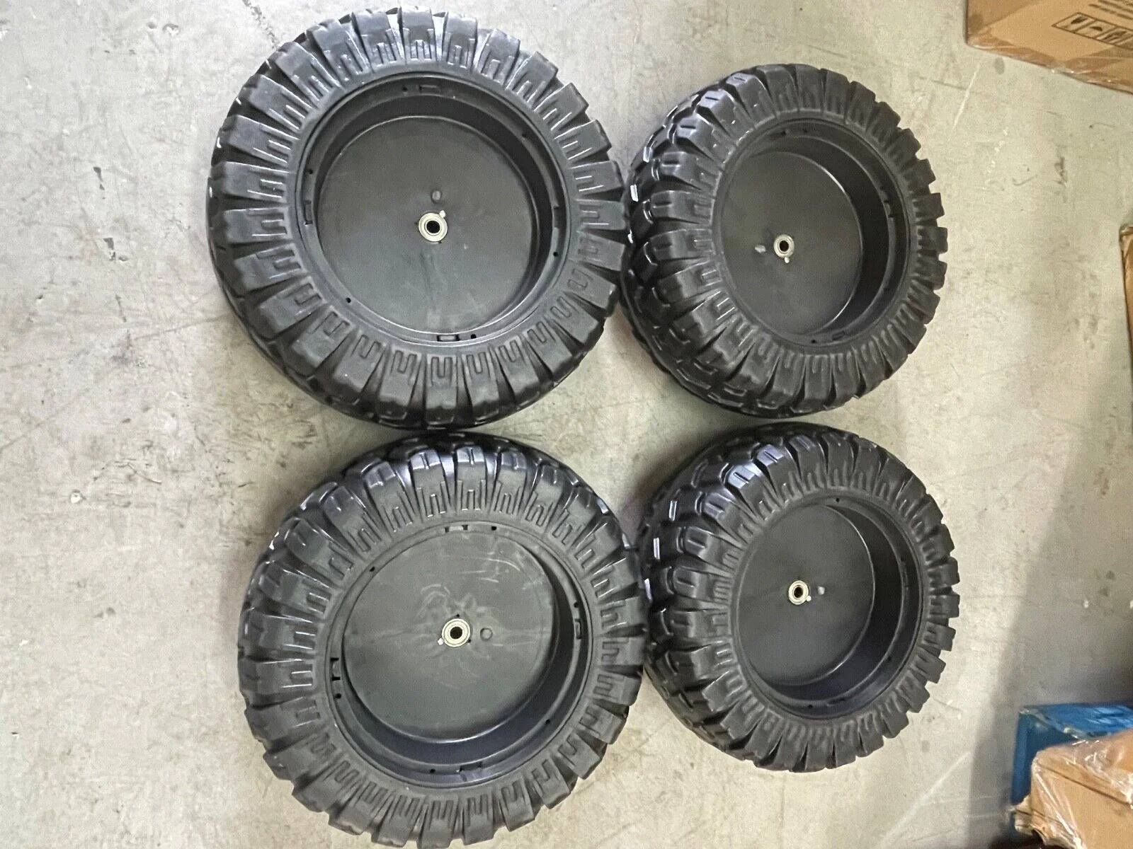 4 Rubber Tires All Weather Replacements For Ride On Car Toys On Sale Today - Image 18
