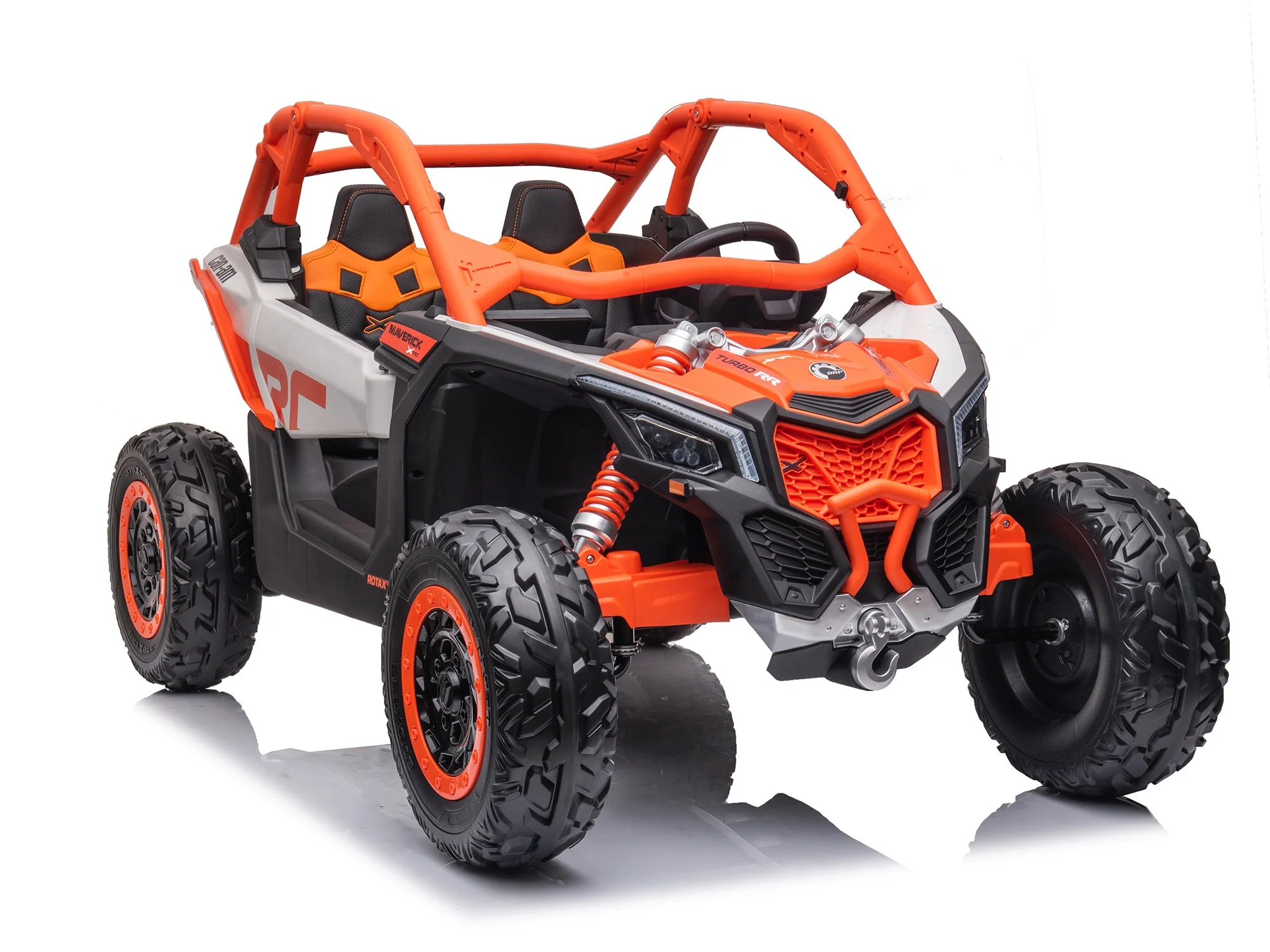 4 Wheel Drive 2 Seater ATV Ride On UTV Quad Electric Buggy Truck W/Magic Cars® Parental Control - Image 100