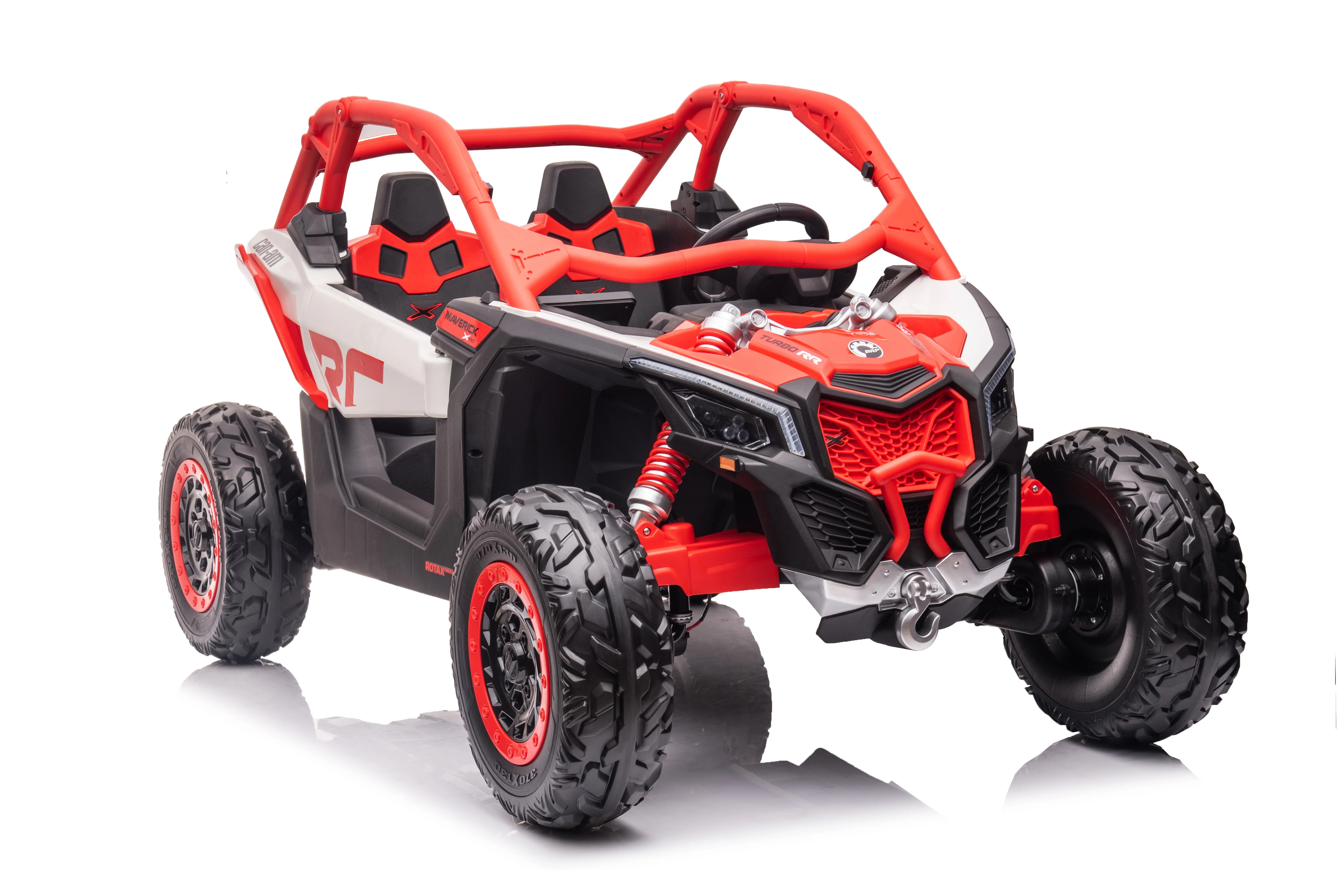 4 Wheel Drive 2 Seater ATV Ride On UTV Quad Electric Buggy Truck W/Magic Cars® Parental Control - Image 125