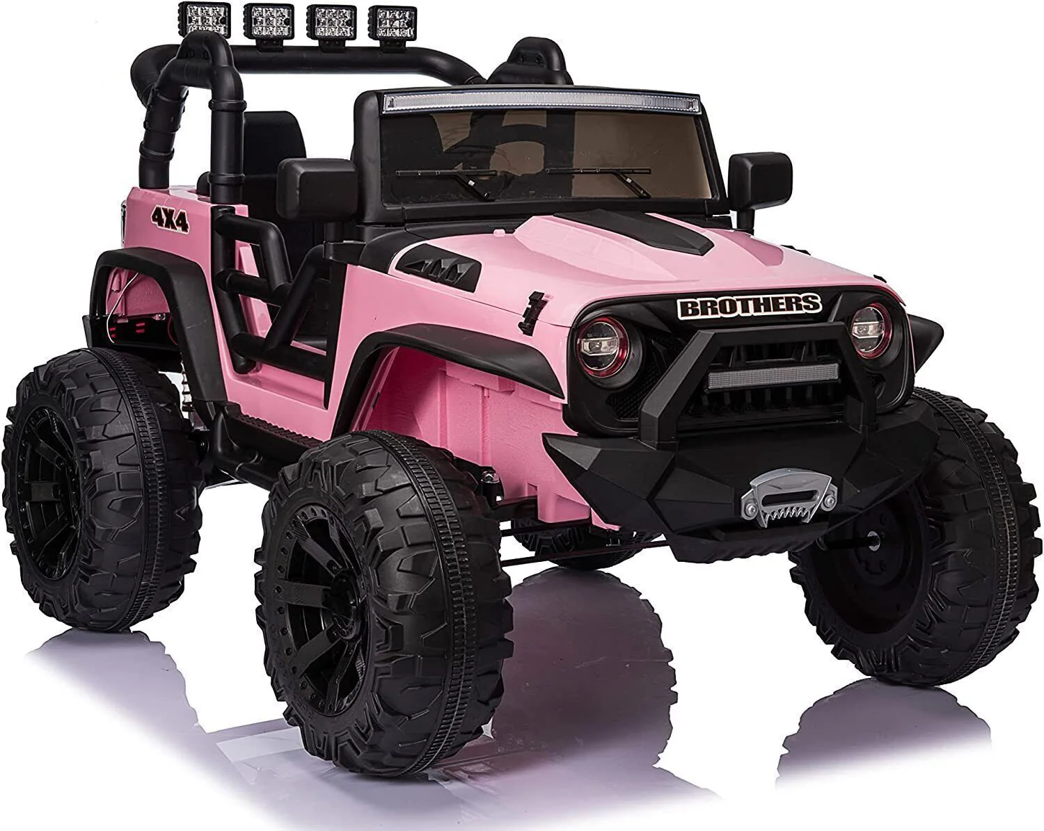 400W Electric 2-Seater Kids Ride-On Truck with Remote Control and MP3 Player - Image 7