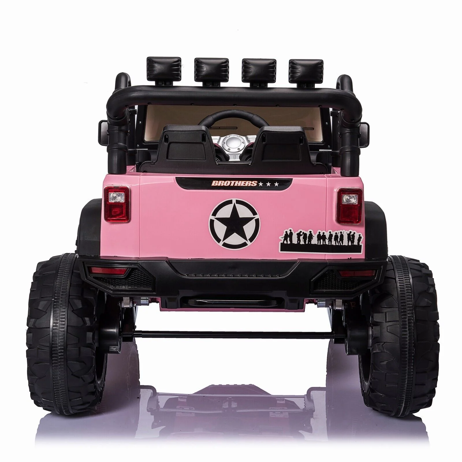 400W Electric Kids Jeep Truck Toy with Remote Control - Perfect Christmas Gift! - Image 15