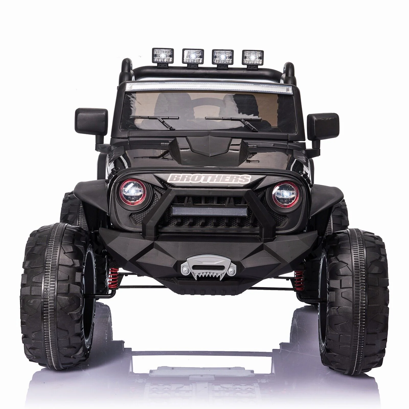 400W Electric Kids Jeep Truck Toy with Remote Control - Perfect Christmas Gift! - Image 6