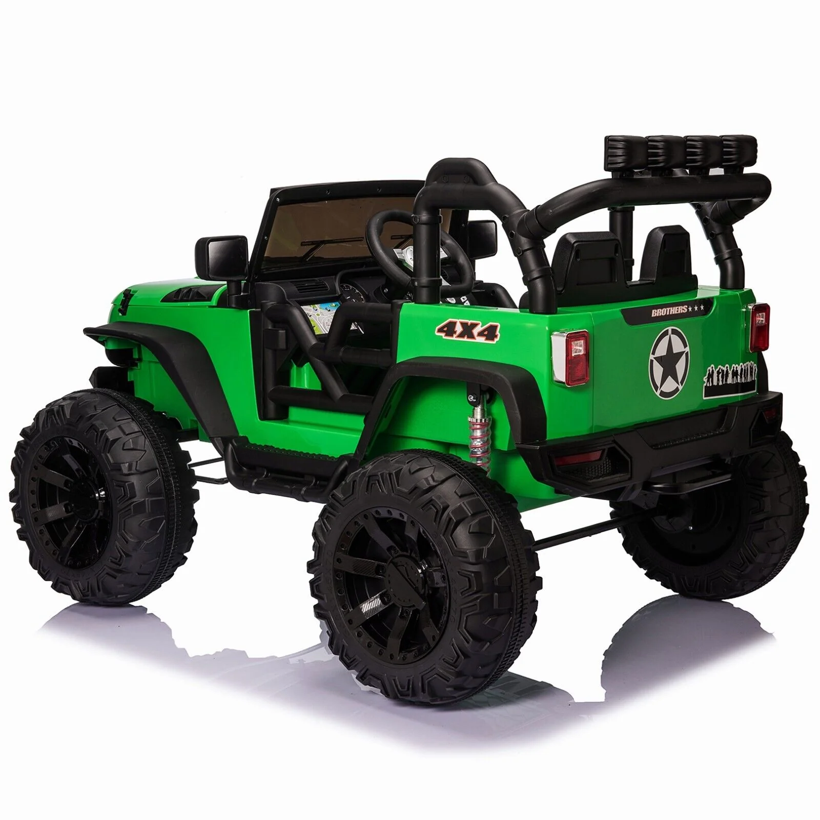 400W Electric Ride On Jeep Truck for Kids with Remote Control, MP3 Player, and LED Lights - Image 33