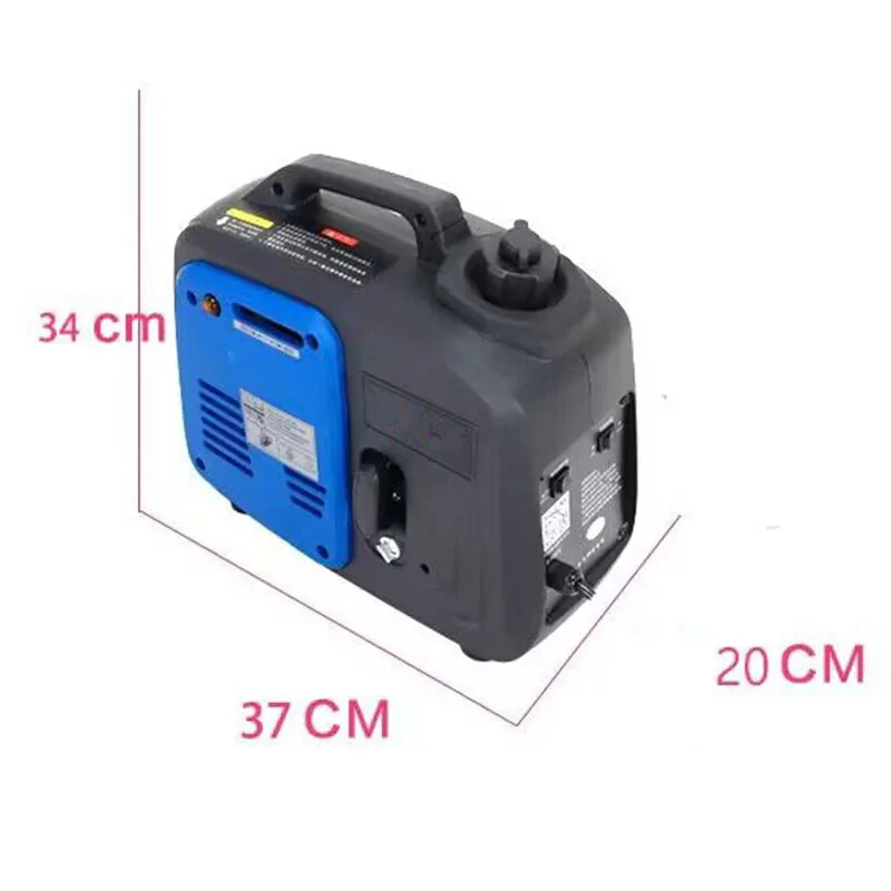 48V-72V Remote Control Electric Gasoline Generator Two-Wheel Range Extender - Image 5