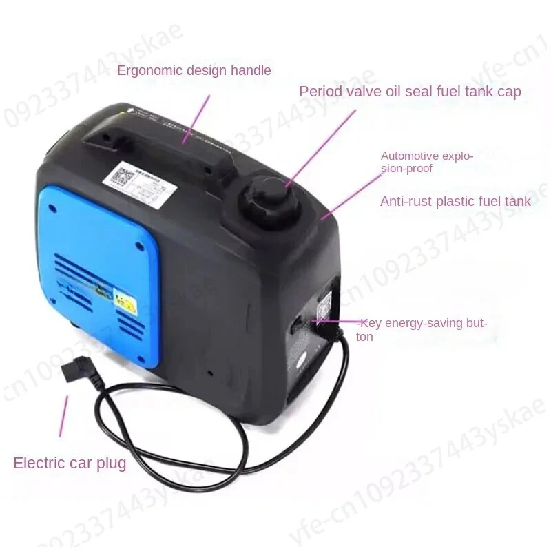 Universal 48V-72V Remote Control Gasoline and Electric Generator Range Extender