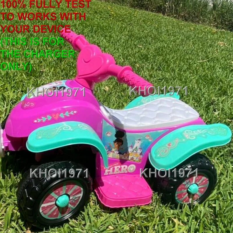 AC Wall Charger Adapter for KidTrax Nella Princess Knight Ride-On KT1472TG KT1472 - Image 2