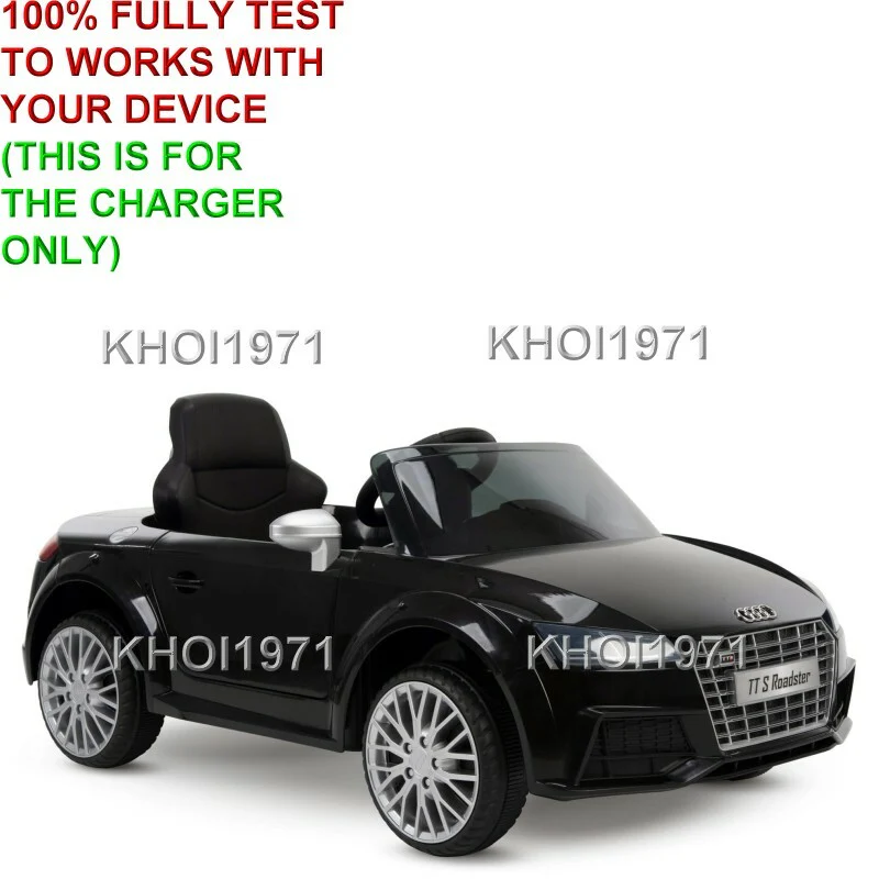 4FT Wall Charger AC Adapter for 12V Huffy Audi TT S Roadster Ride-On Battery - Image 4