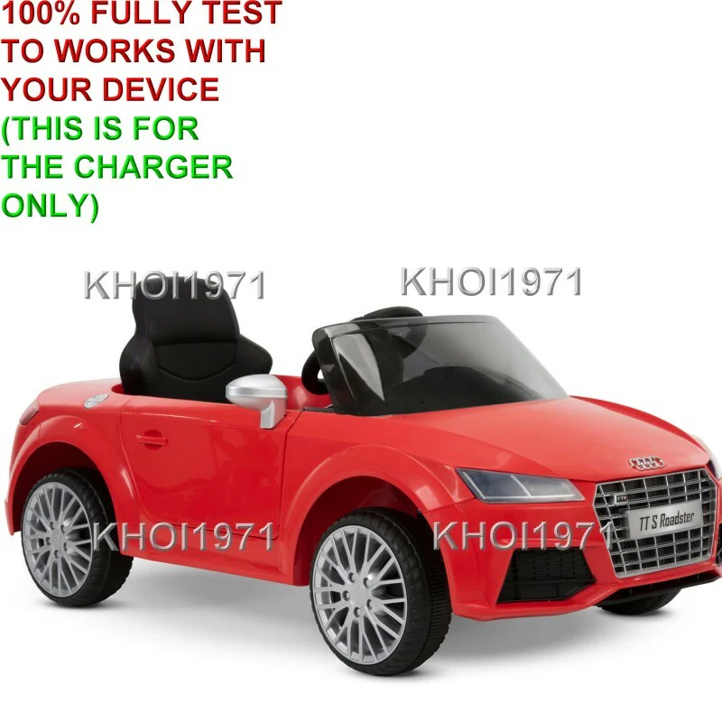 4FT Wall Charger AC Adapter for 12V Huffy Audi TT S Roadster Ride-On Battery - Image 5