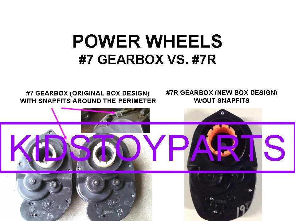 4-Pack Power Wheels Racer Gear Set with 25/72 Teeth, Compatible with #7R Gears - Image 3