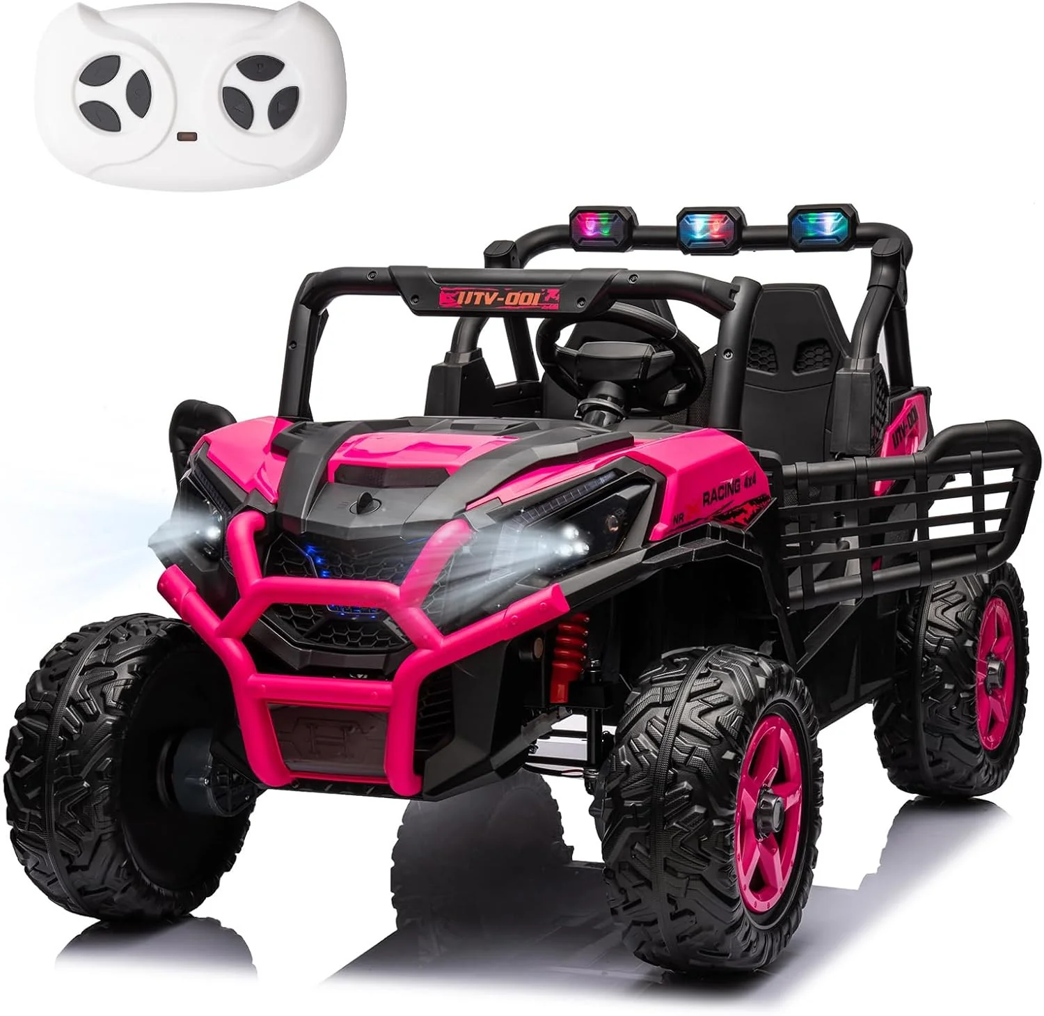 24V 4x4 Two-Seater Ride-On Buggy with Remote Control and Battery Powered - Image 7