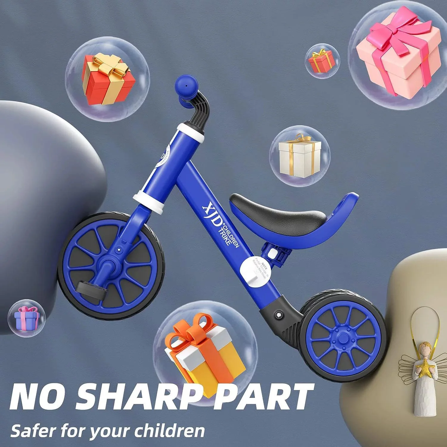 Toddler Tricycle Bike for Boys and Girls 1-4 Years Old with Balance Training - Image 8
