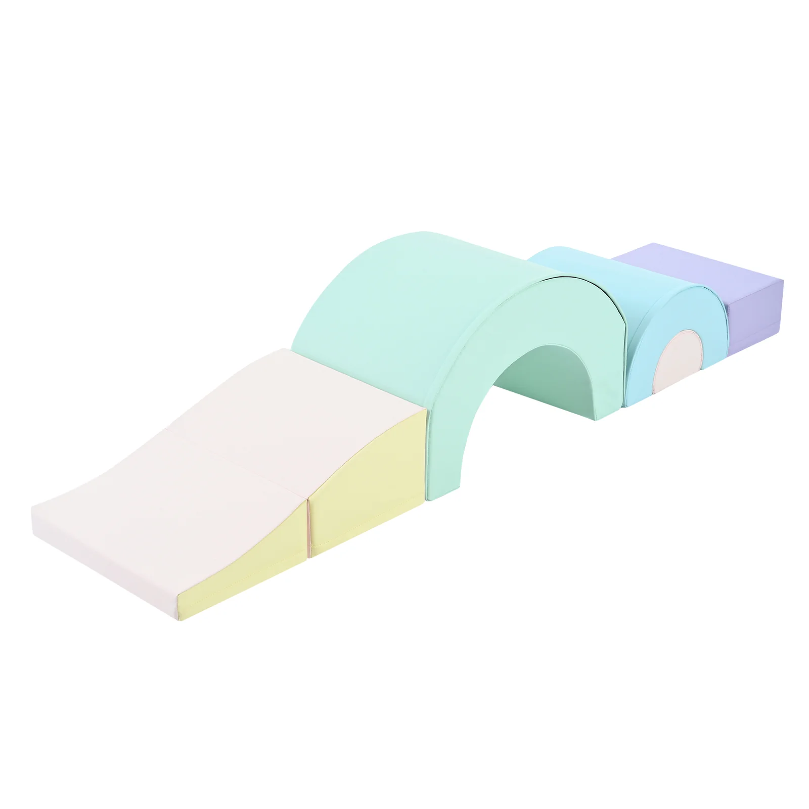5-Piece Foam Climbing Blocks Play Set for Toddlers and Babies - Image 14