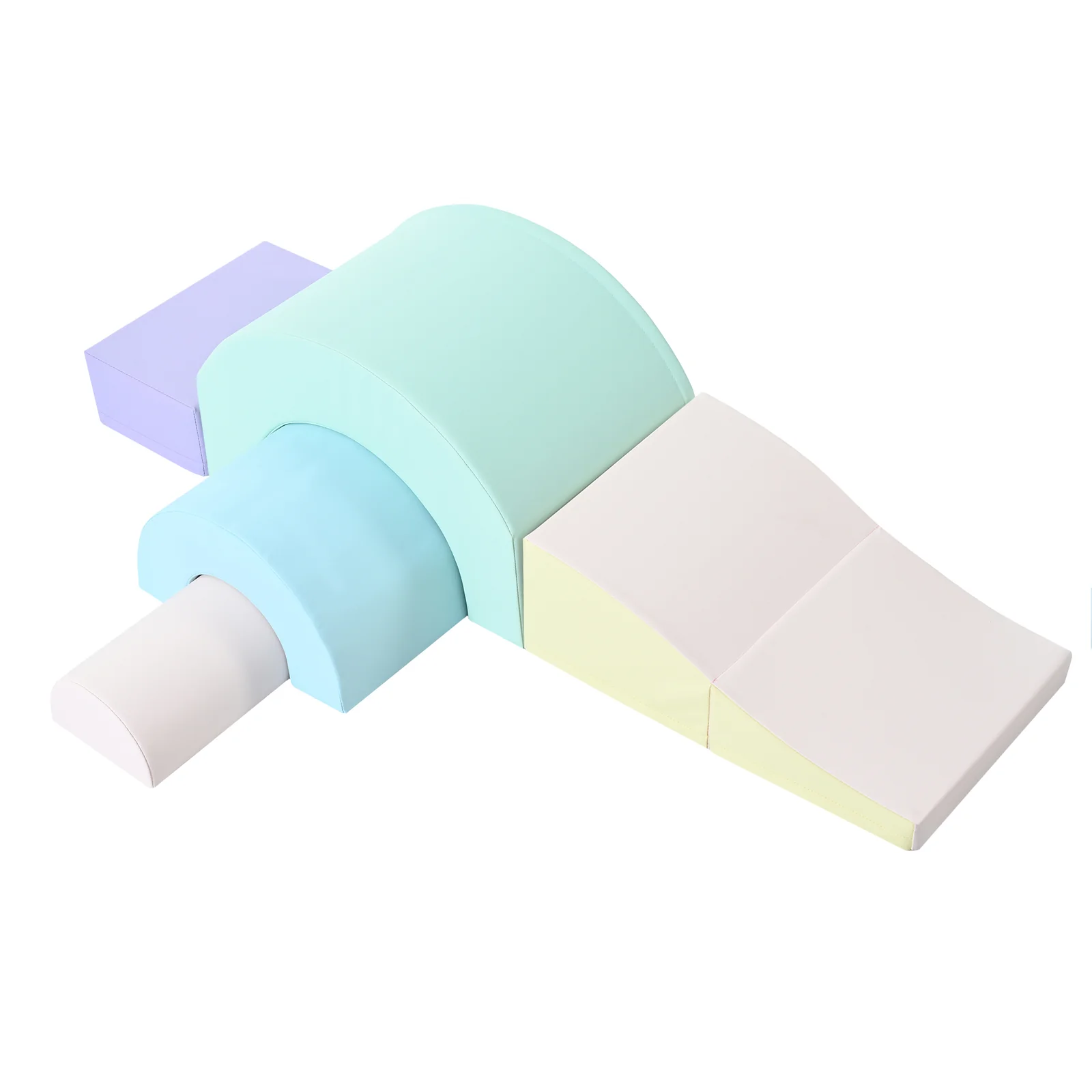 5-Piece Foam Climbing Blocks Play Set for Toddlers and Babies - Image 7