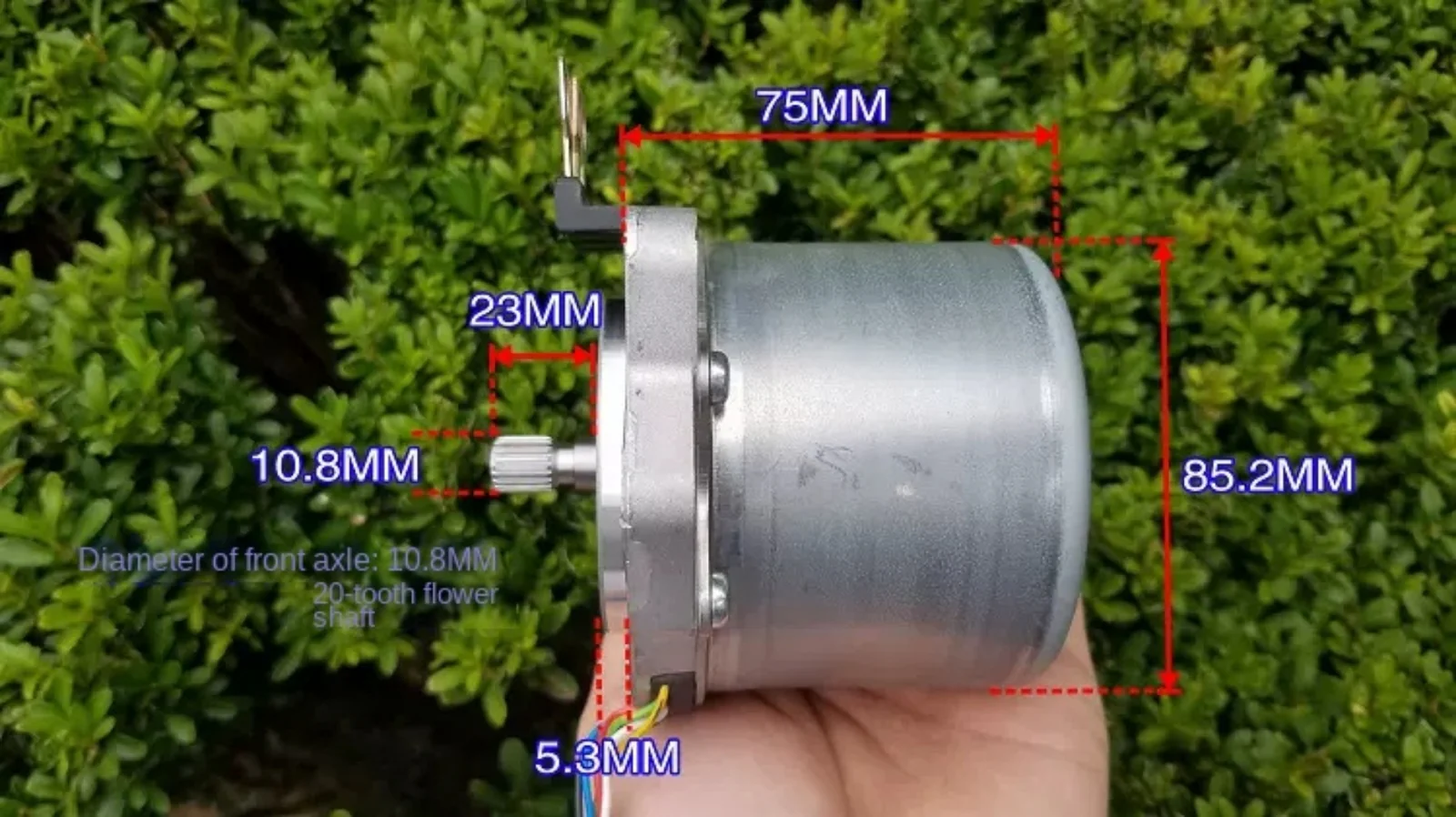 500W Brushless Magnetic Motor for Automotive Steering Systems - Image 6
