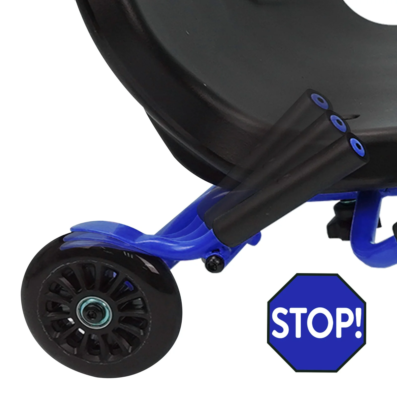 509 Crew Landshark Ride-On Toy in Blue for Kids Ages 5+ - Image 4