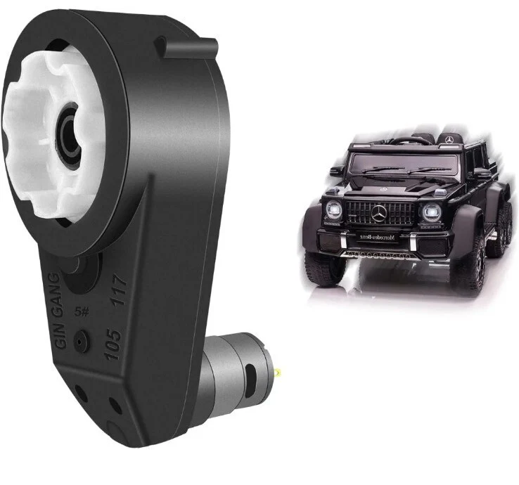 12V 30000RPM Electric Gearbox Motor for Kids Ride-On Cars