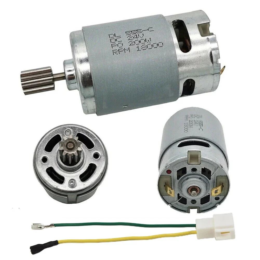 24V Electric Gearmotors for Children's Toy Cars and Automation Models