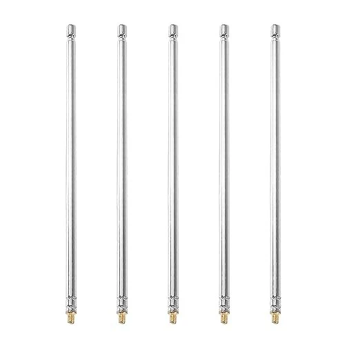 Set of 5 Telescopic 4-Section Antennas for Remote Control Toys - Image 2