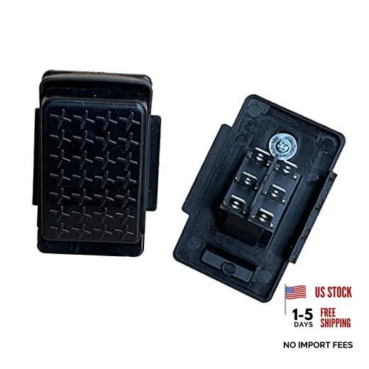 Multi-Voltage Accelerator Foot Pedal Reset-Control Switch for Children's Ride-On Toys