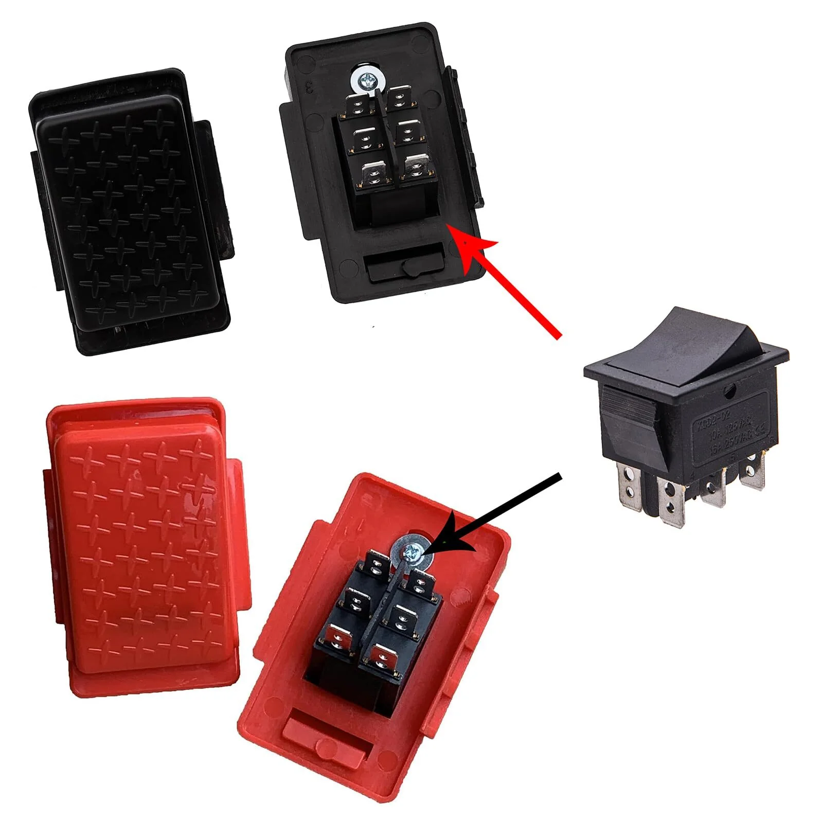 6/12/24 Volt Foot Pedal Accelerator with Reset Control Switch for Kids Ride-On Cars - Image 6