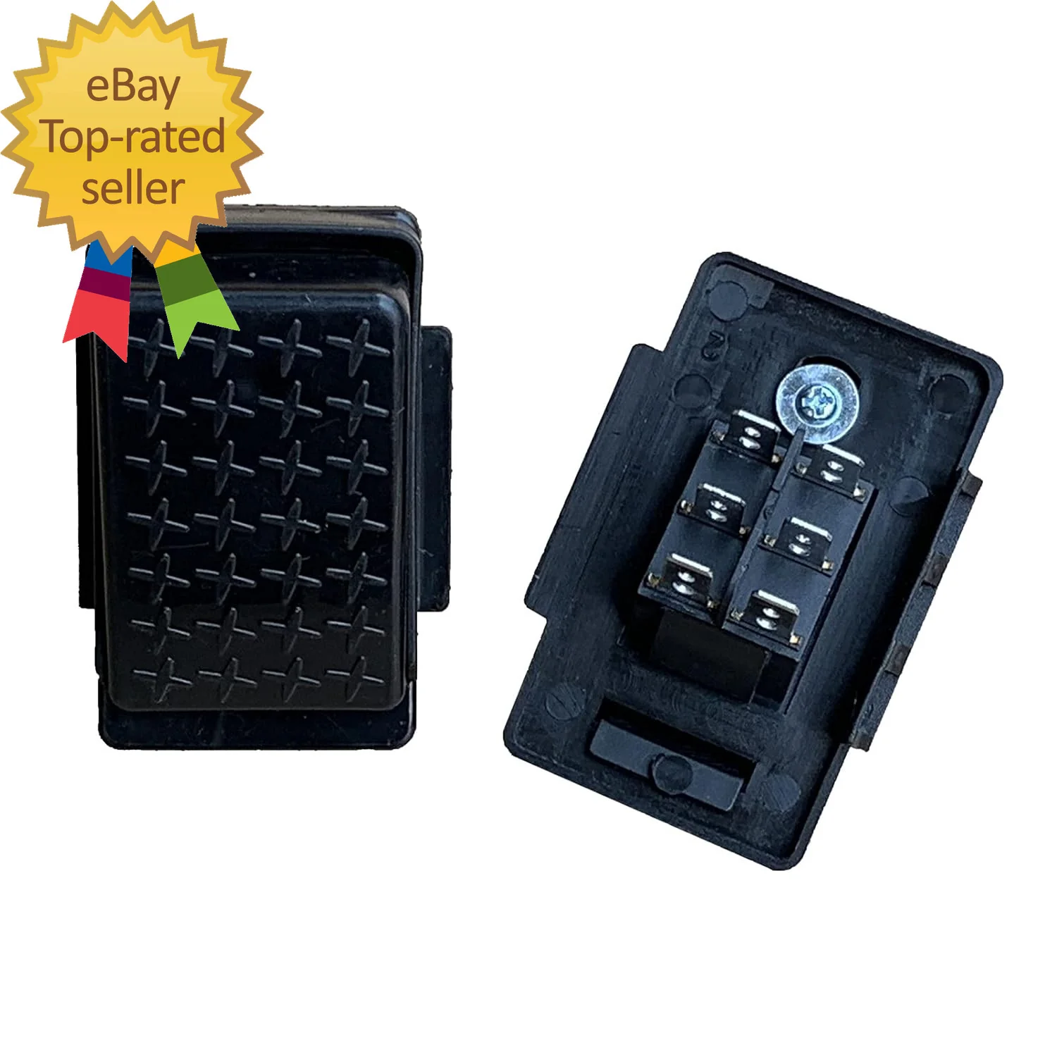 6/12/24 Volt Foot Pedal Accelerator with Reset Control Switch for Kids Ride-On Cars