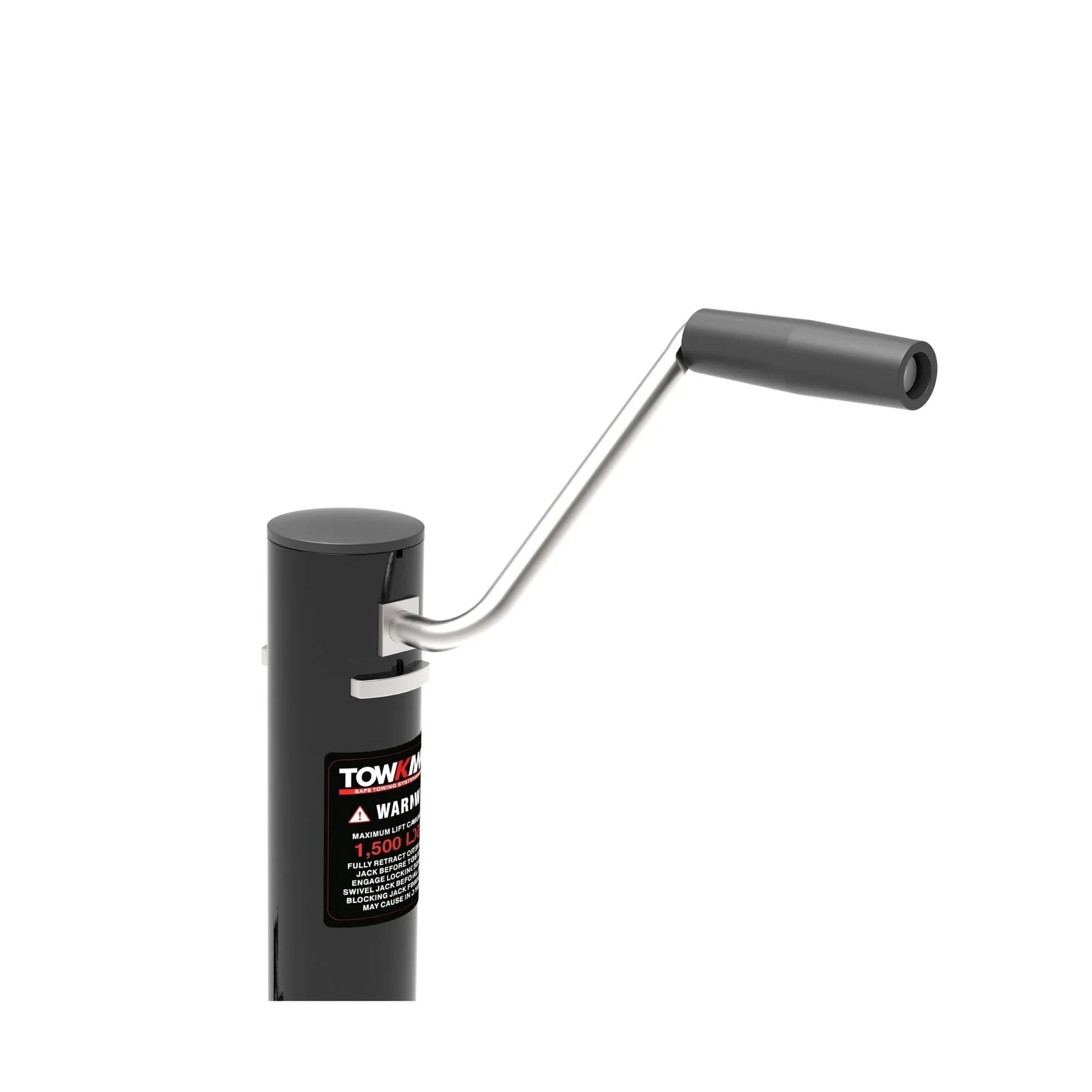 6-Inch Dual Wheel Trailer Jack with 13-Inch Vertical Travel and 1500 lbs Capacity for RVs - Image 6