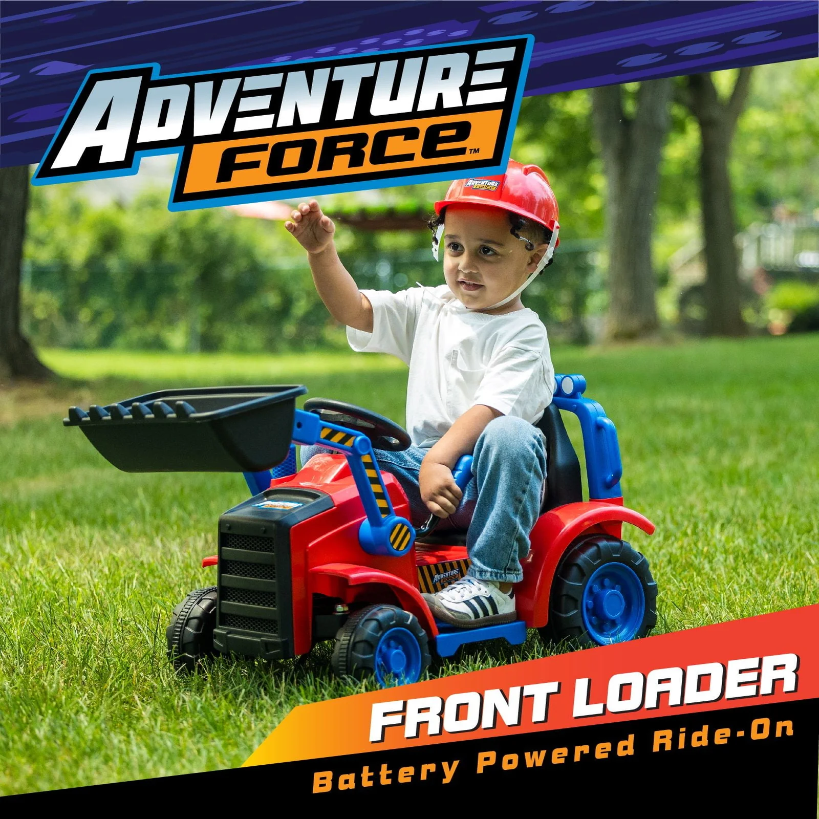 6V Electric Front Loader Ride-On Truck for Toddlers Indoor and Outdoor Play - Image 4