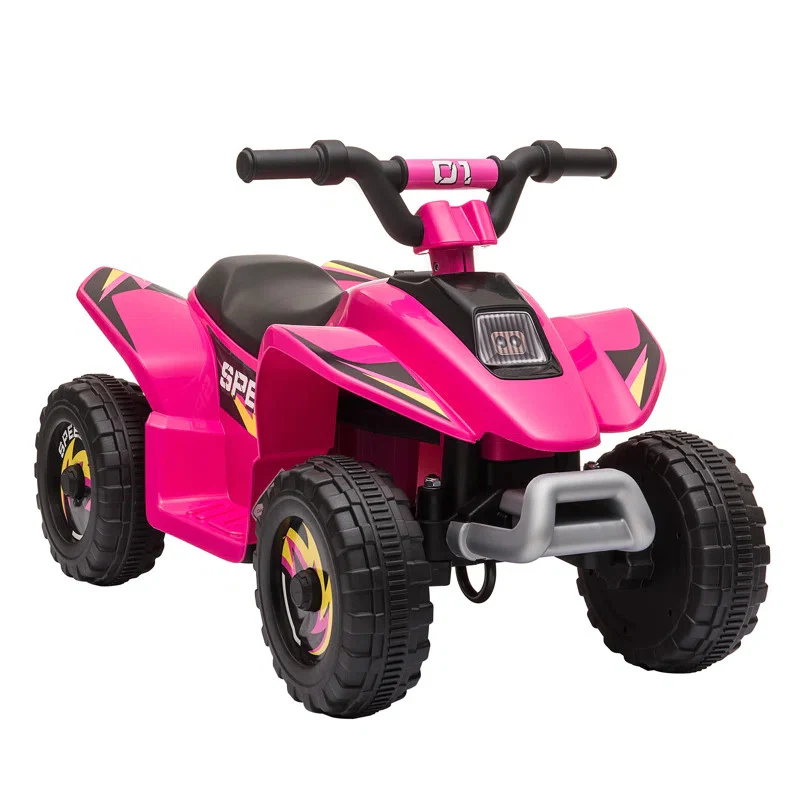6 Volt Battery-Powered 1-Seater All-Terrain Ride-On Vehicle