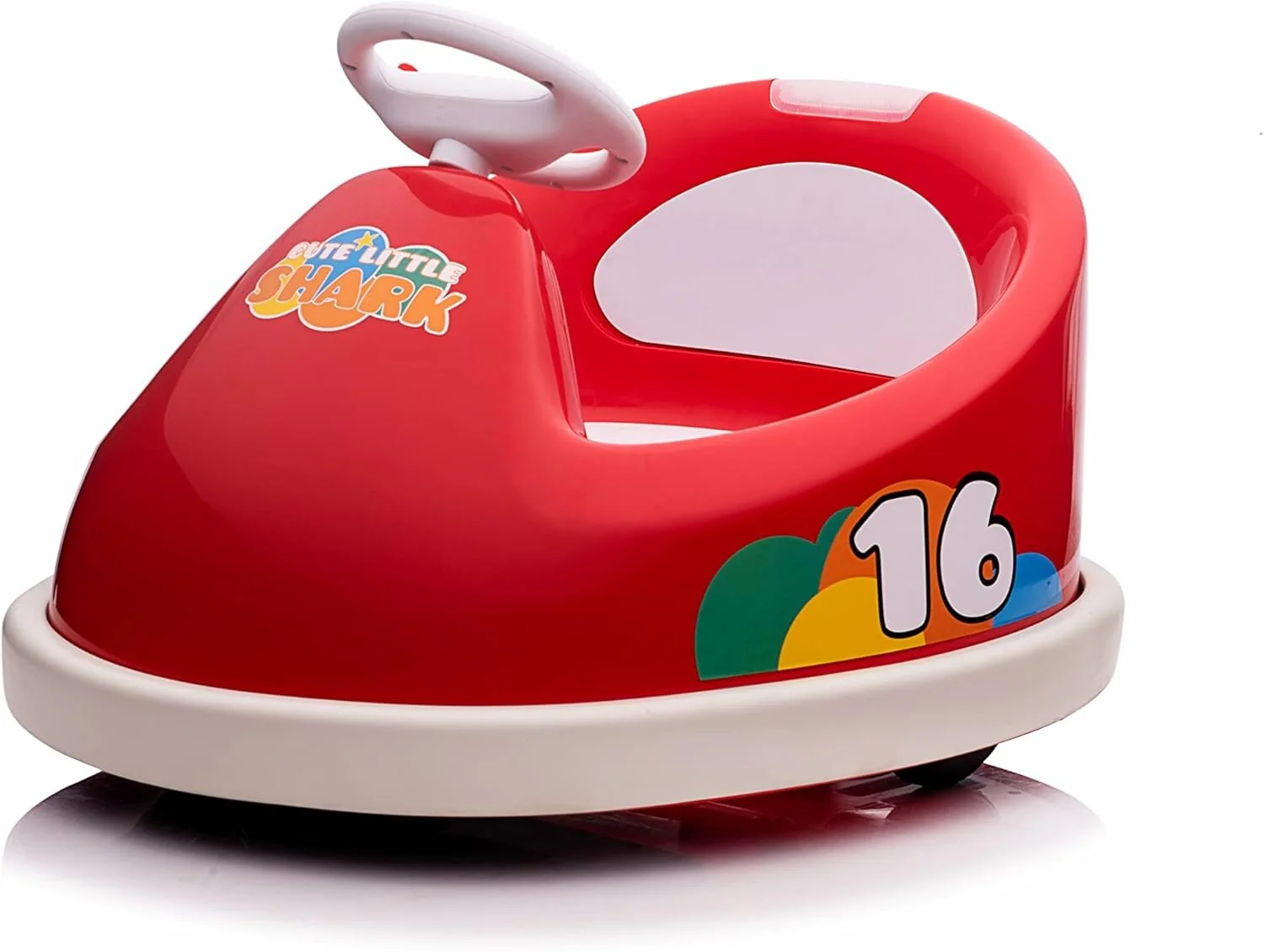 6 Volt Electric Battery-Powered Kids Ride-On Bumper Car Vehicle - Image 4