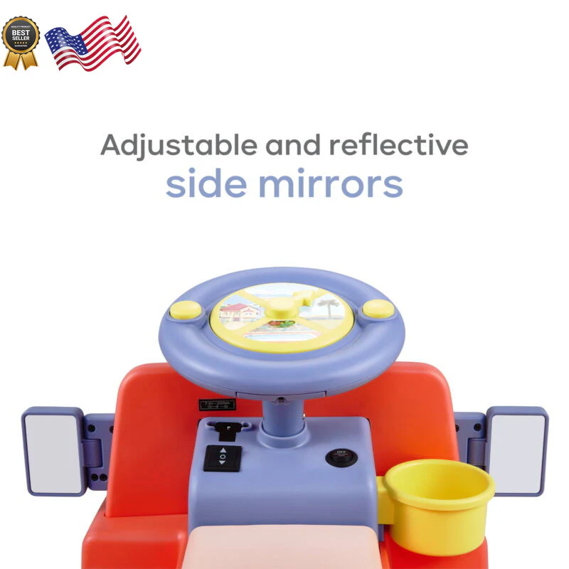 6V Battery-Powered Ride-On Car with Sounds for Kids and Toddlers Ages 2+ - Image 6
