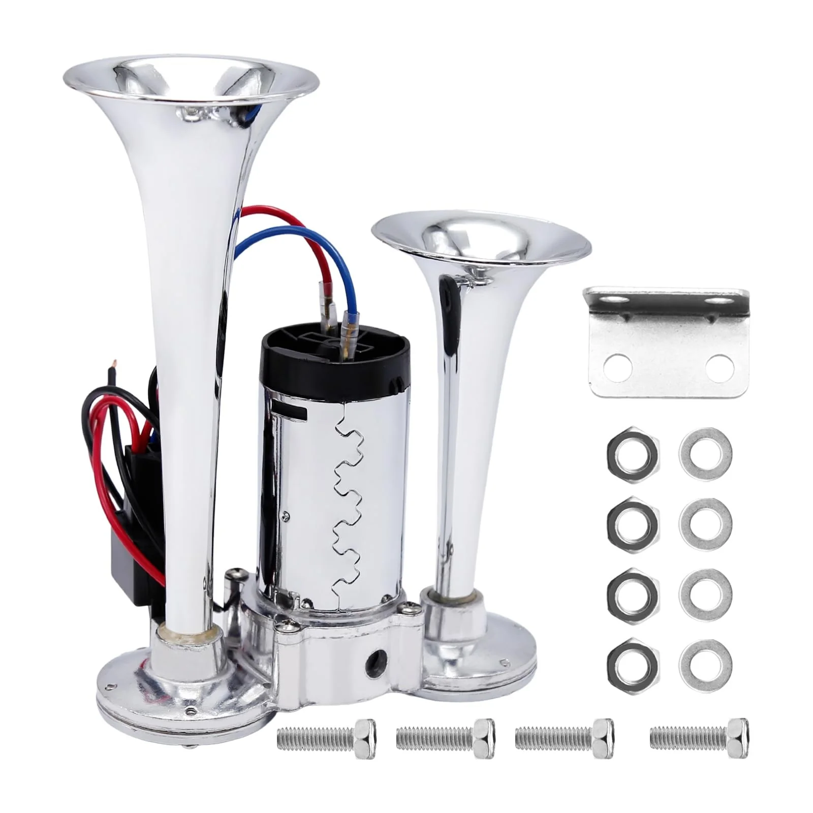 600DB Dual Train Horn Kit for 12V Pickup Trucks and Boats - Image 2